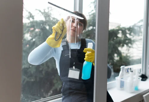 Nettoyage de vitres intérieures et extérieures à Dinéault